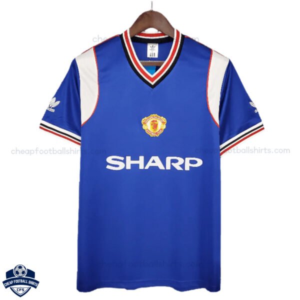 Manchester United Away Men Football Shirt 1985/86 - Front View