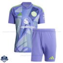 Manchester United Goalkeeper Kids Football Kit 24/25 - Front View