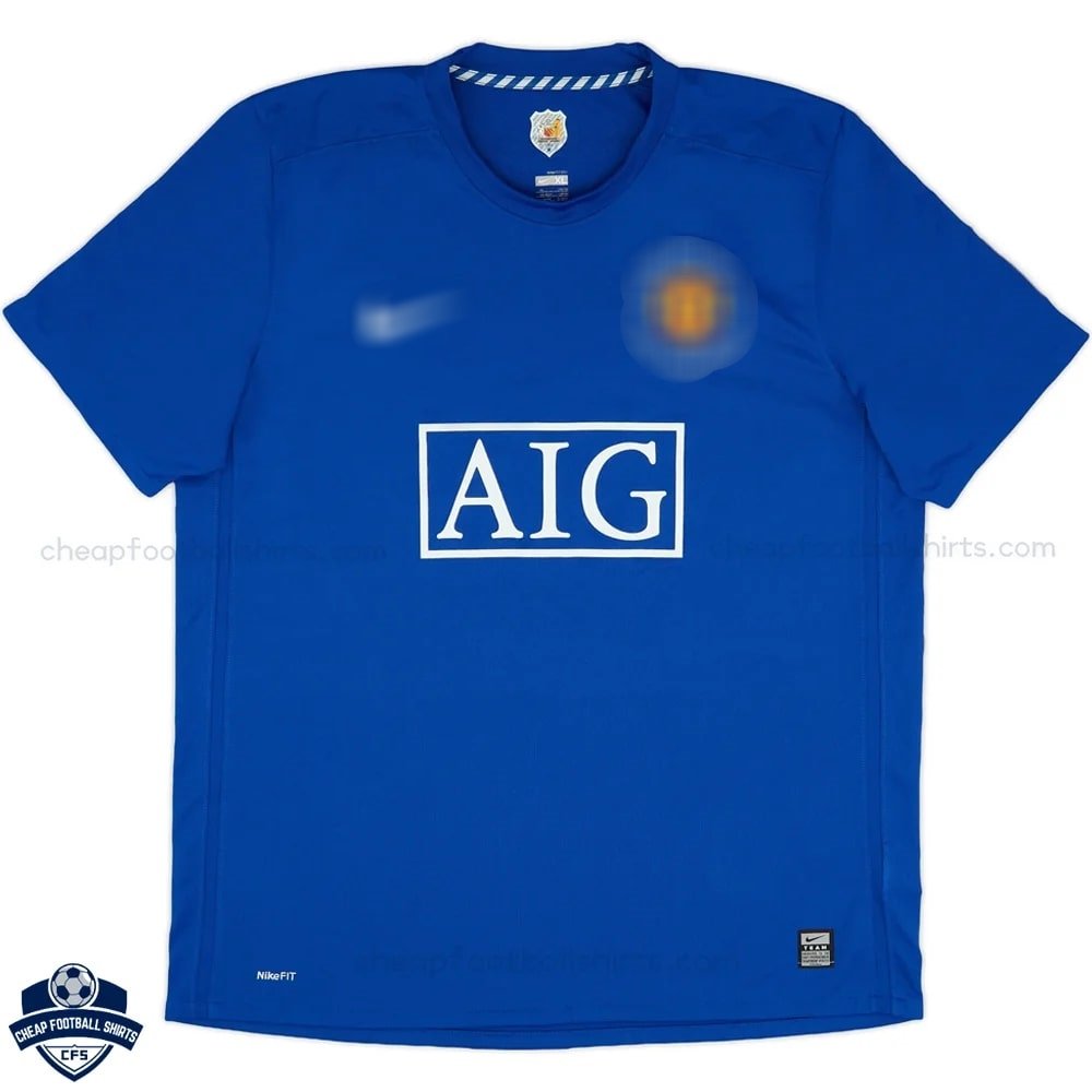 Manchester United Third Men Football Shirt 2008/09 - Front View