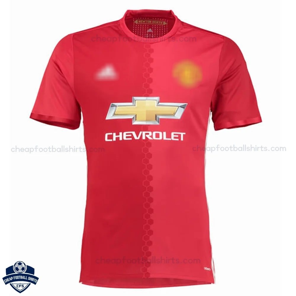 Manchester United Home Men Football Shirt 2016/17 - Front View