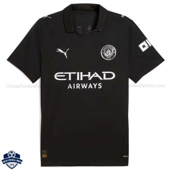 Manchester City Away Men Football Shirt 25/26 - Front View