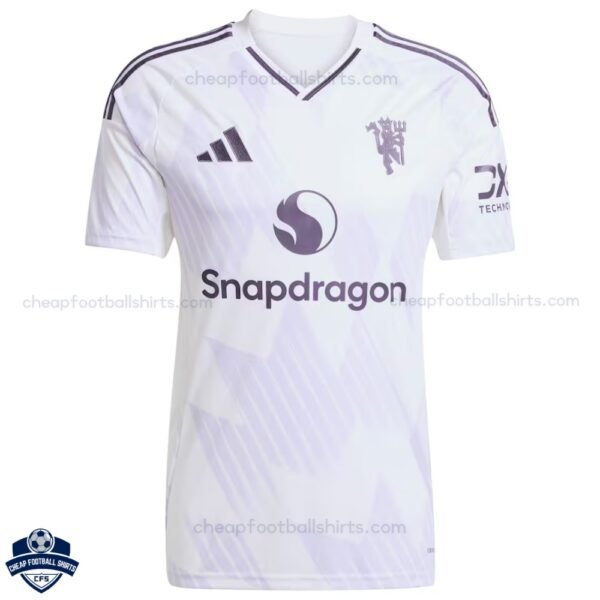 Manchester United Away Men Football Shirt 25/26 - Front View
