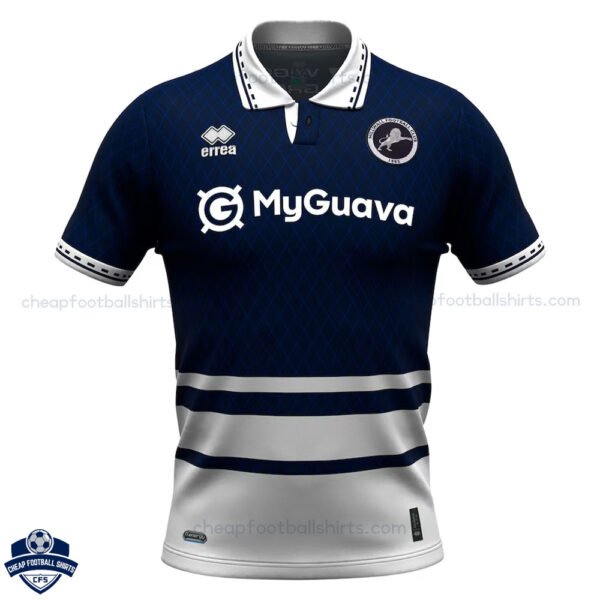 Millwall Home Men Football Shirt 24/25 - Front View