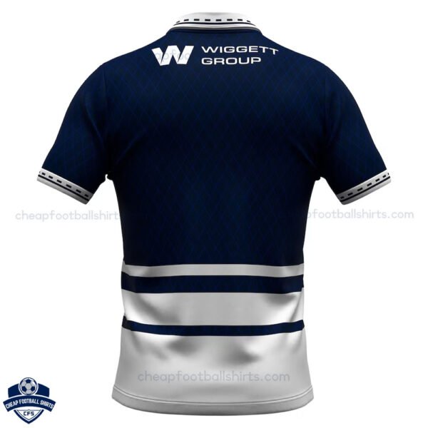 Millwall Home Men Football Shirt 24/25 - Back View