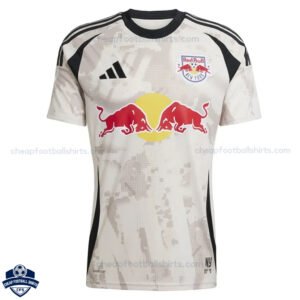 New York Red Bulls Away Men Football Shirt 24/25 - Front View