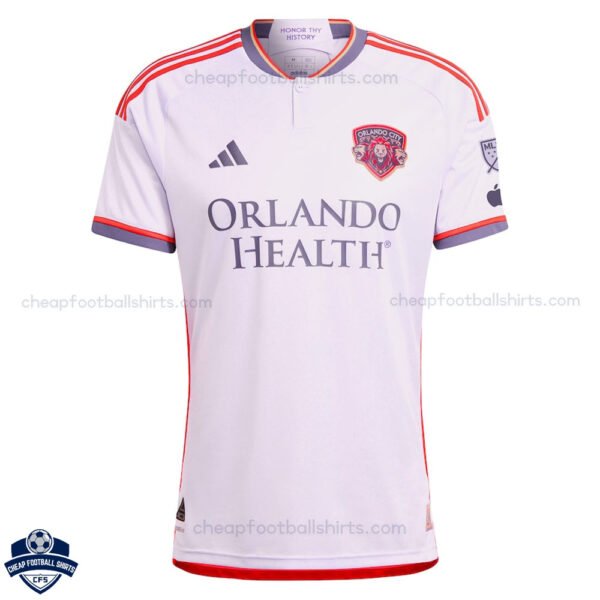 Orlando City SC Away Men Football Shirt 24/25 - Front View