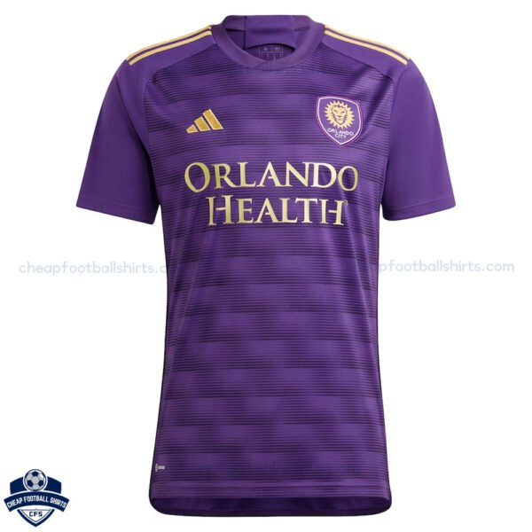 Orlando City SC Home Men Football Shirt 24/25 - Front View
