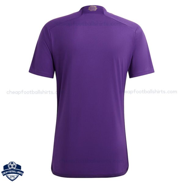 Orlando City SC Home Men Football Shirt 24/25 - Back View