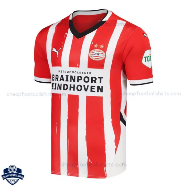 PSV Eindhoven Home Cheap Football Shirts 2024/25 - Image 2
