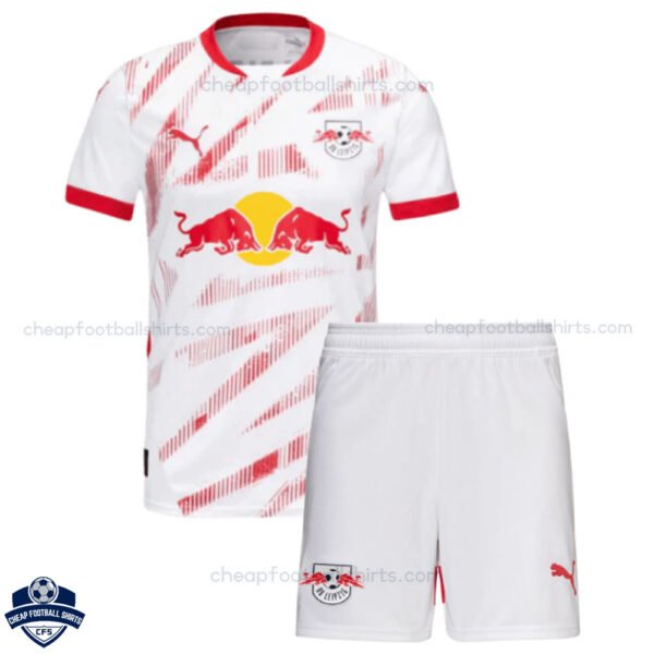 RB Leipzig Home Kids Football Kit 24/25 - Front View