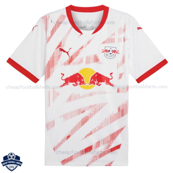 RB Leipzig Home Men Football Shirt 24/25 - Front View