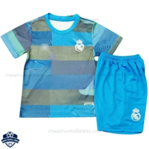 Real Madrid Training Kids Cheap Football Kit 2025/26 - Front View