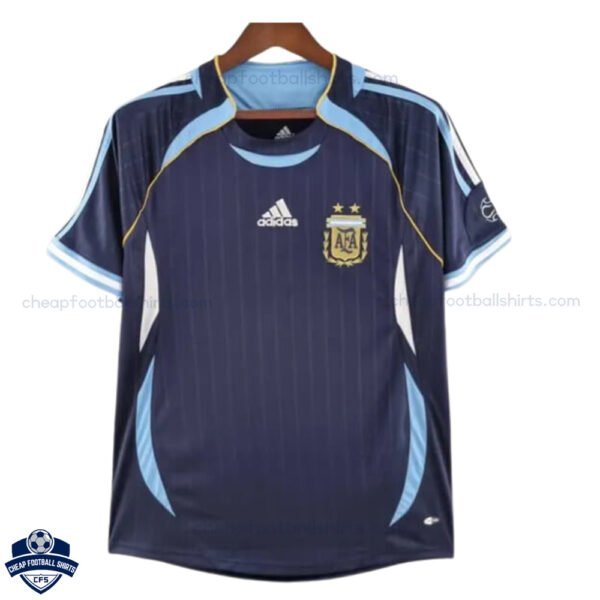 Argentina Away Men Football Shirt 2006 - Front View