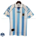 Argentina Home Men Football Shirt 1996 - Front View