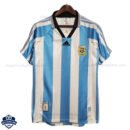 Argentina Home Men Football Shirt 1998 - Front View