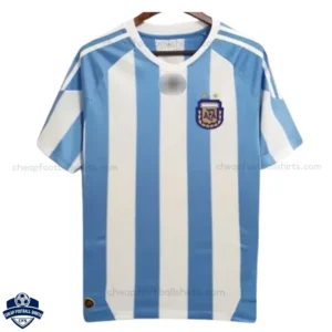 Argentina Home Men Football Shirt 2010 - Front View