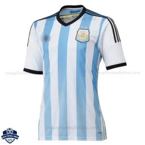 Argentina Home Men Football Shirt 2014 - Front View