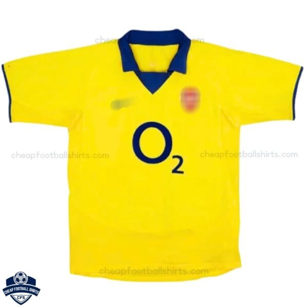 Arsenal Away Men Football Shirt 2003/05 - Front View
