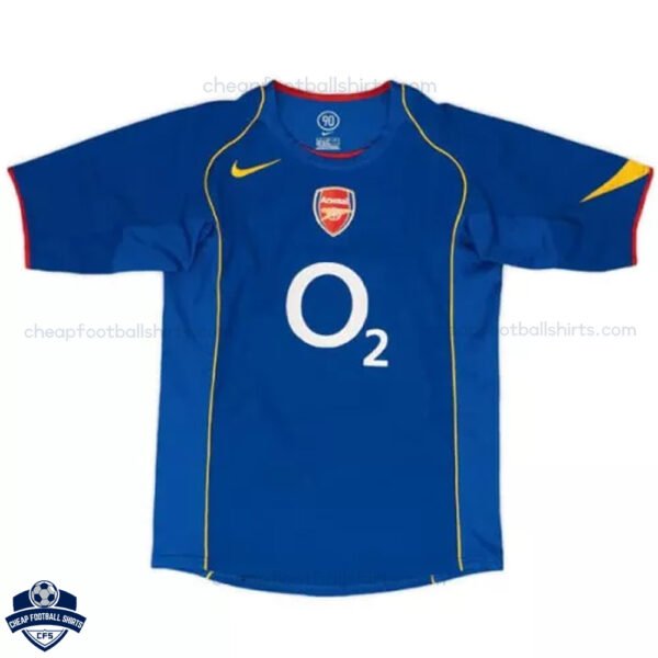 Arsenal Away Men Football Shirt 2004/06 - Front View