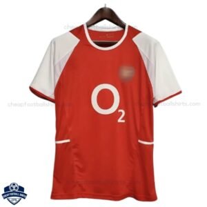 Arsenal Home Men Football Shirt 2002/03 - Front View