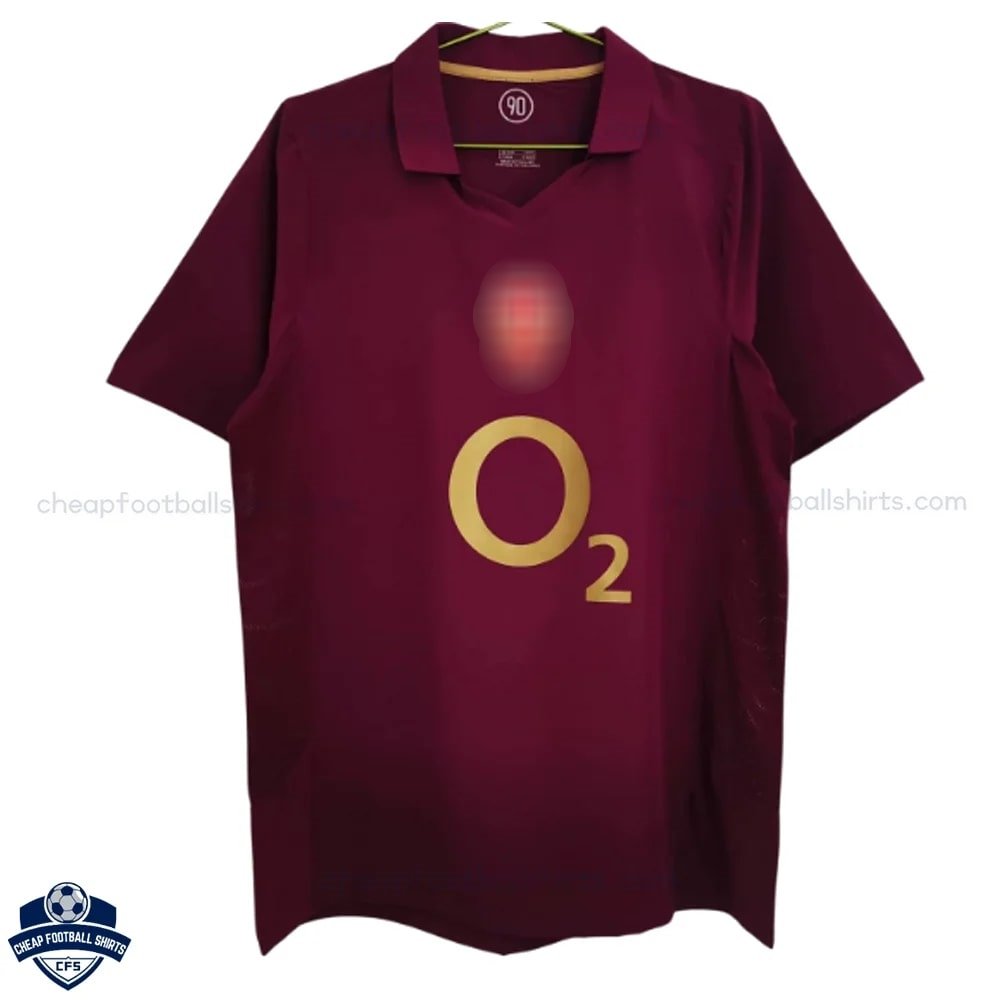 Arsenal Home Men Football Shirt 2005/06 - Front View