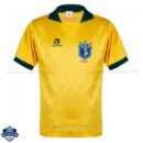 Brazil Home Men Football Shirt 1988 - Front View