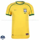 Brazil Home Men Football Shirt 1998 - Front View