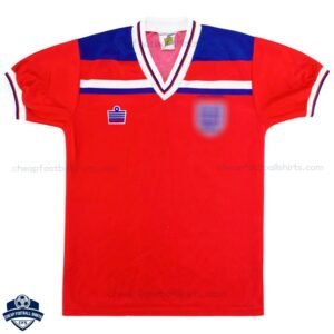 England Away Men Football Shirt 1980/83 - Front View