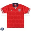 England Away Men Football Shirt 1990 - Front View