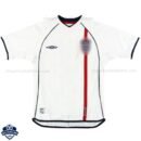 England Home Men Football Shirt 2002 - Front View