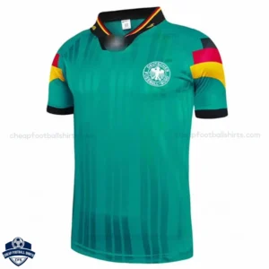 Germany Away Men Football Shirt 1992 - Front View
