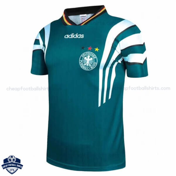 Germany Away Men Football Shirt 1996 - Front View