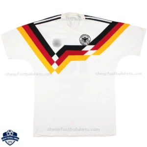 Germany Home Men Football Shirt 1990 - Front View