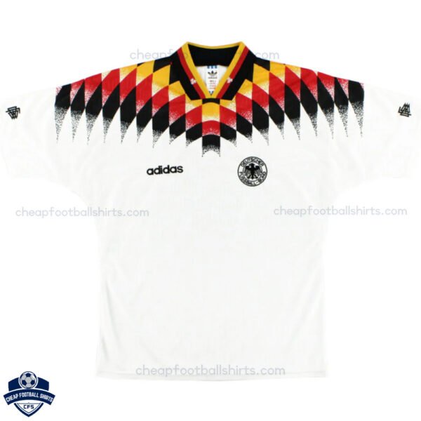 Germany Home Men Football Shirt 1994 - Front View
