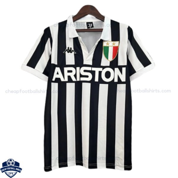 Juventus Home Men Football Shirt 1984/85 - Front View