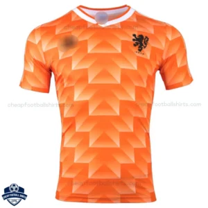 Netherlands Home Men Football Shirt 1988 - Front View