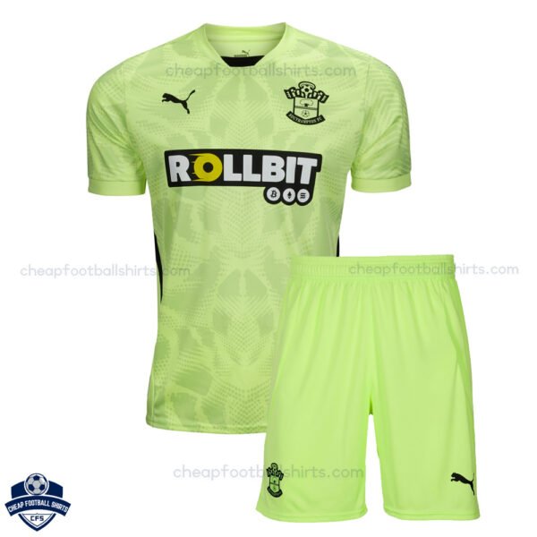Southampton Goalkeeper Kids Football Kit 24/25 - Front View