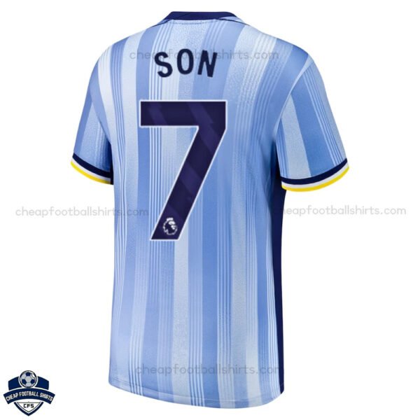 Tottenham Hotspur Away Men Football Shirt 24/25 SON 7 - Back View