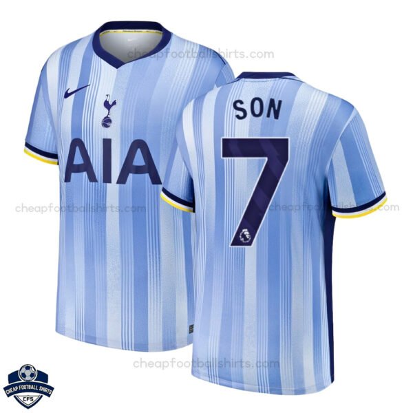 Tottenham Hotspur Away Men Football Shirt 24/25 SON 7 - Front View