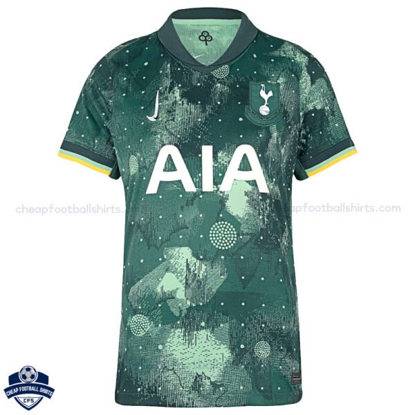 Tottenham Third Women Football Shirt 24/25 - Front View