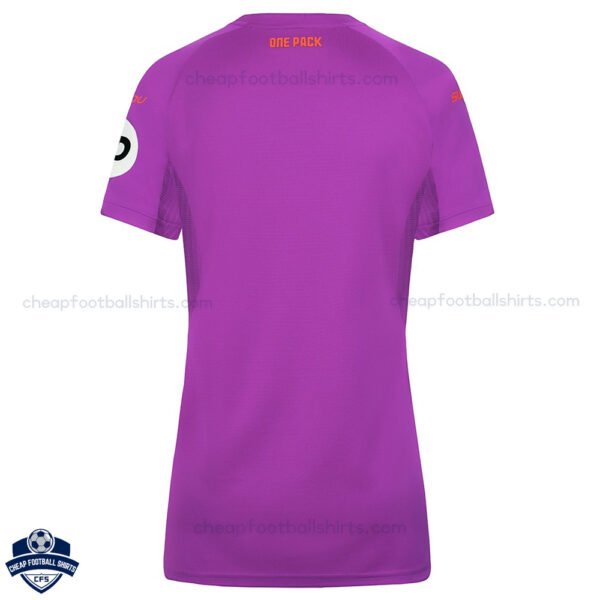 Wolves Third Women Football Shirt 24/25 - Back View