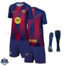Barcelona Home Kids Football Kit 25/26