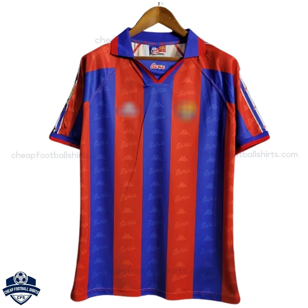 Barcelona Home Men Football Shirt 1996/97 - Front View