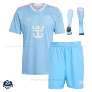 Inter Miami Third Kids Football Kit 25/26 - front view with socks