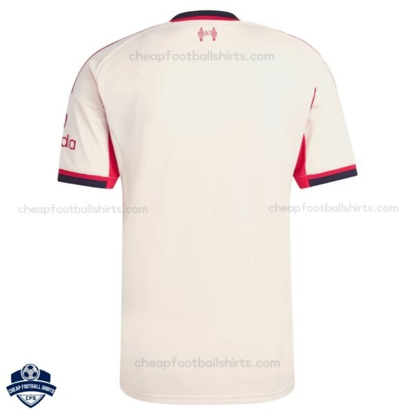 Liverpool Away Men Football Shirt 25/26 - Back View