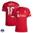 Liverpool Home Men Football Shirt 25/26 GAKPO 18 - Overview