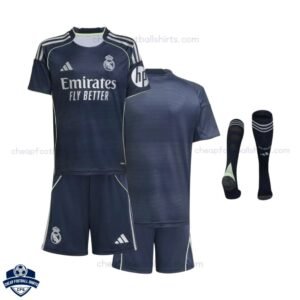 Real Madrid Away Kids Football Kit 25/26