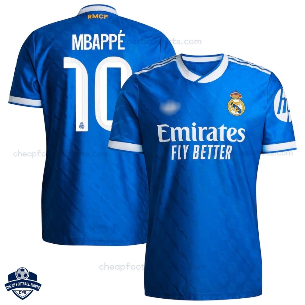 Real Madrid Third Men Football Shirt 25/26 MBAPPE 10 - Overview