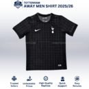 Tottenham Hotspur Away Men Football Shirt 25/26 - Front View