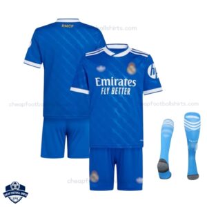 Real Madrid Third Kids Football Kit 25/26 - Overview